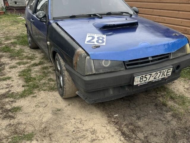 Синий ВАЗ 2108, объемом двигателя 1.6 л и пробегом 200 тыс. км за 1500 $, фото 1 на Automoto.ua