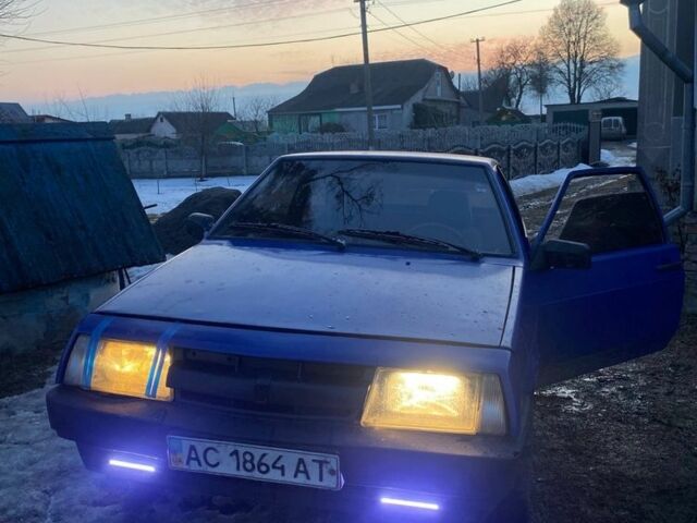 Синий ВАЗ 2108, объемом двигателя 0 л и пробегом 100 тыс. км за 650 $, фото 1 на Automoto.ua