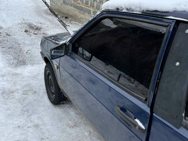 Синий ВАЗ 2108, объемом двигателя 1.3 л и пробегом 244 тыс. км за 500 $, фото 1 на Automoto.ua