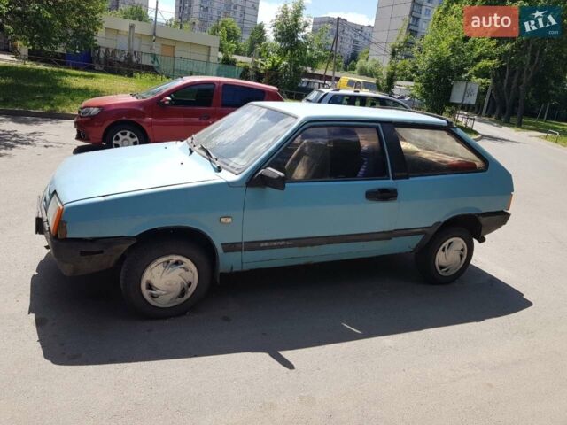 Синий ВАЗ 2108, объемом двигателя 1.29 л и пробегом 100 тыс. км за 900 $, фото 1 на Automoto.ua