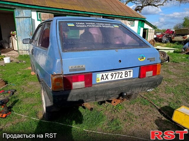 Синий ВАЗ 2108, объемом двигателя 1.3 л и пробегом 0 тыс. км за 500 $, фото 1 на Automoto.ua