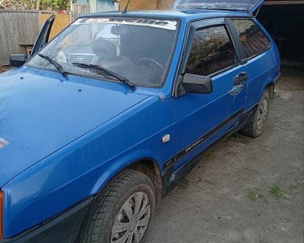 Синий ВАЗ 2108, объемом двигателя 1.3 л и пробегом 49 тыс. км за 850 $, фото 1 на Automoto.ua