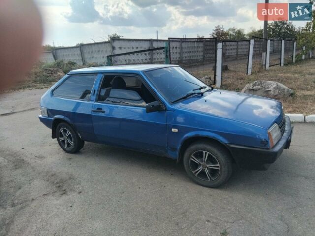 Синий ВАЗ 2108, объемом двигателя 1.5 л и пробегом 150 тыс. км за 700 $, фото 1 на Automoto.ua