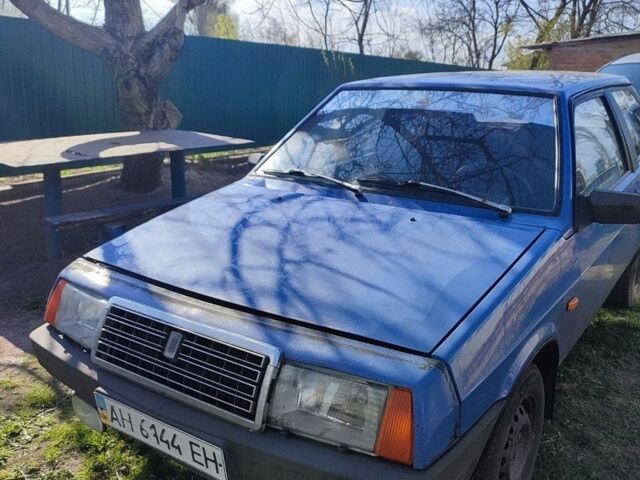 Синій ВАЗ 2108, об'ємом двигуна 1.3 л та пробігом 96 тис. км за 1200 $, фото 1 на Automoto.ua