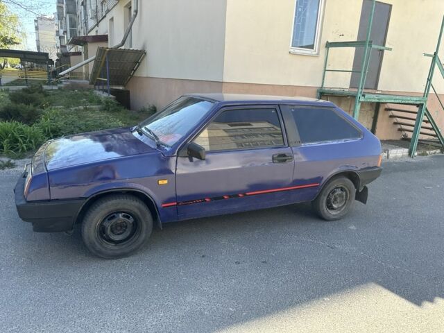 Синий ВАЗ 2108, объемом двигателя 1.3 л и пробегом 3 тыс. км за 573 $, фото 1 на Automoto.ua