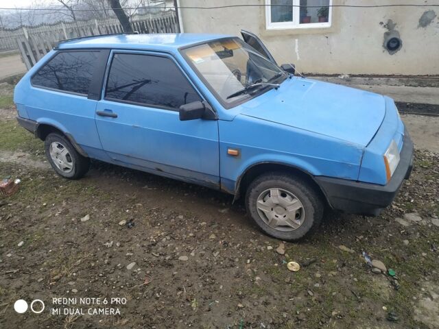 Синій ВАЗ 2108, об'ємом двигуна 1.3 л та пробігом 96 тис. км за 1200 $, фото 1 на Automoto.ua