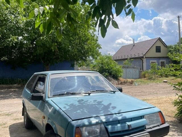 Синий ВАЗ 2108, объемом двигателя 1.3 л и пробегом 250 тыс. км за 850 $, фото 1 на Automoto.ua