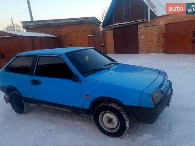 Синій ВАЗ 2108, об'ємом двигуна 1.3 л та пробігом 155 тис. км за 1000 $, фото 1 на Automoto.ua