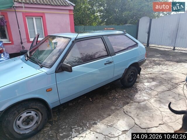 Синій ВАЗ 2108, об'ємом двигуна 1.29 л та пробігом 47 тис. км за 1450 $, фото 1 на Automoto.ua