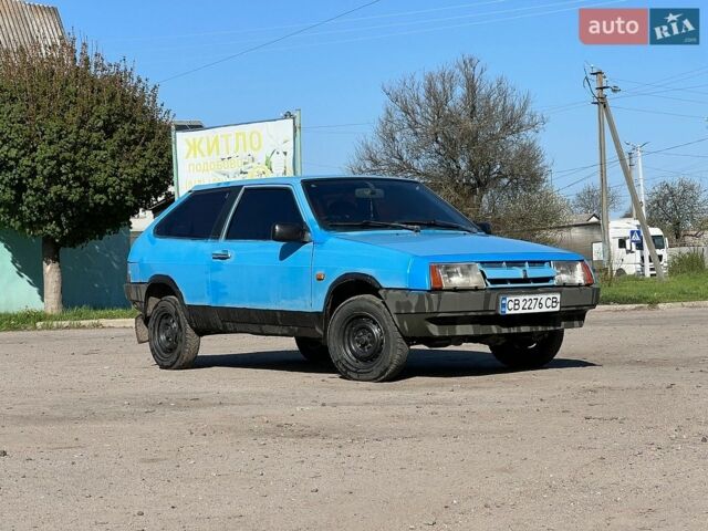 Синий ВАЗ 2108, объемом двигателя 1.3 л и пробегом 137 тыс. км за 858 $, фото 1 на Automoto.ua