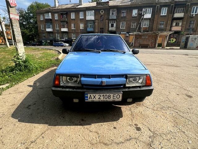 Синий ВАЗ 2108, объемом двигателя 1.3 л и пробегом 35 тыс. км за 1100 $, фото 1 на Automoto.ua