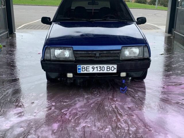 Синий ВАЗ 2108, объемом двигателя 1.3 л и пробегом 1 тыс. км за 900 $, фото 1 на Automoto.ua