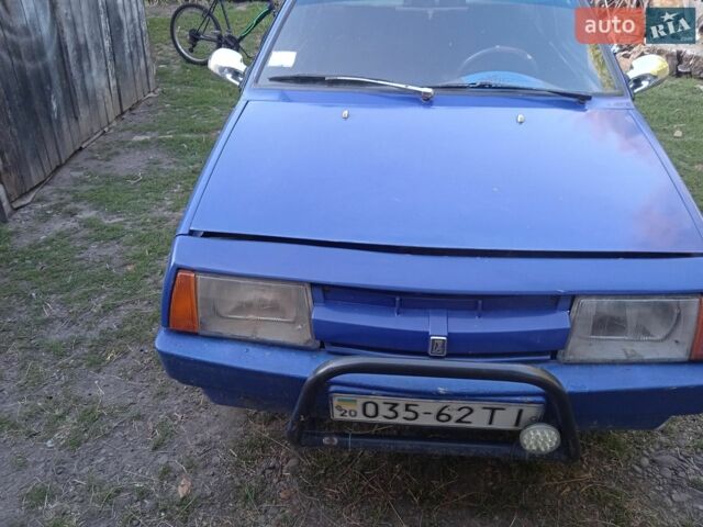 Синій ВАЗ 2108, об'ємом двигуна 1.3 л та пробігом 737 тис. км за 800 $, фото 1 на Automoto.ua
