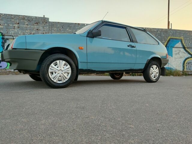 Синий ВАЗ 2108, объемом двигателя 1.3 л и пробегом 120 тыс. км за 1000 $, фото 1 на Automoto.ua