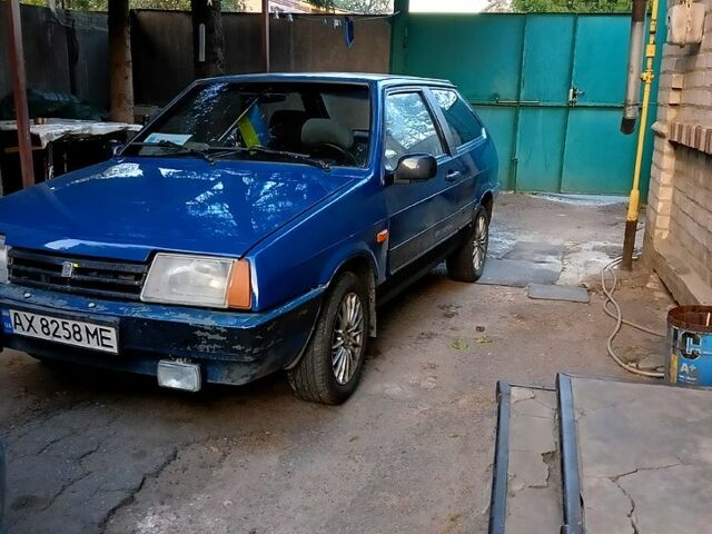 Синий ВАЗ 2108, объемом двигателя 1.3 л и пробегом 264 тыс. км за 800 $, фото 1 на Automoto.ua