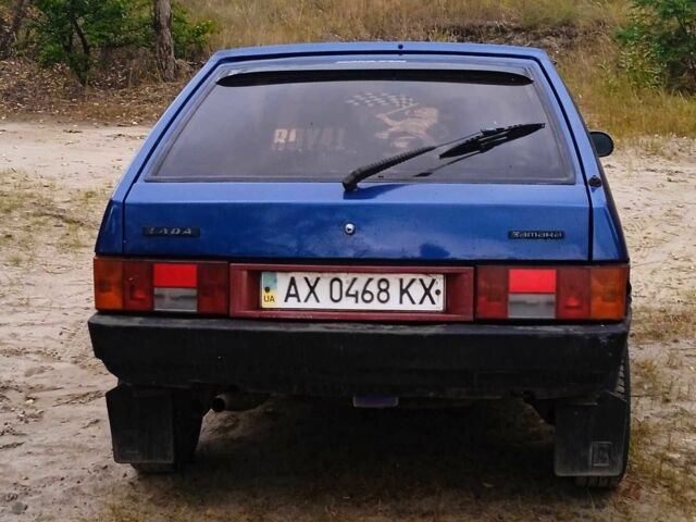 Синий ВАЗ 2108, объемом двигателя 1.3 л и пробегом 200 тыс. км за 1334 $, фото 1 на Automoto.ua