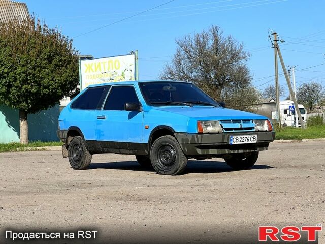 Синий ВАЗ 2108, объемом двигателя 1.3 л и пробегом 177 тыс. км за 800 $, фото 1 на Automoto.ua