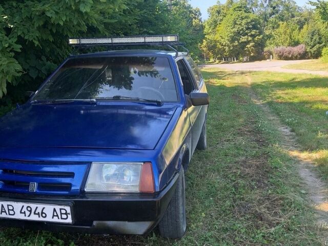 Синий ВАЗ 2108, объемом двигателя 1.3 л и пробегом 120 тыс. км за 1200 $, фото 1 на Automoto.ua