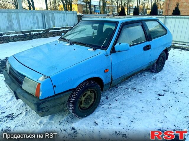 Синій ВАЗ 2108, об'ємом двигуна 1.3 л та пробігом 100 тис. км за 500 $, фото 1 на Automoto.ua