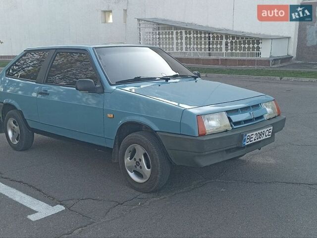 Синий ВАЗ 2108, объемом двигателя 1.3 л и пробегом 116 тыс. км за 1400 $, фото 1 на Automoto.ua