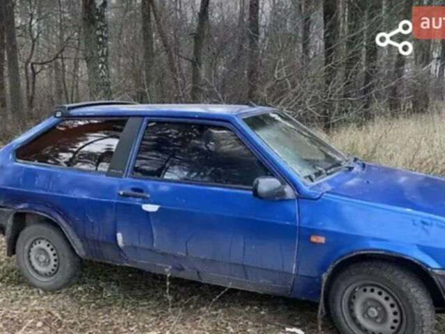 Синий ВАЗ 2108, объемом двигателя 1.5 л и пробегом 506 тыс. км за 500 $, фото 1 на Automoto.ua
