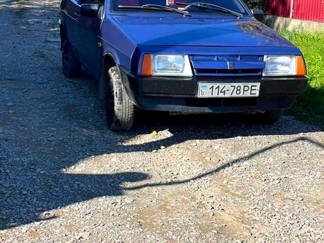 Синий ВАЗ 2108, объемом двигателя 1.5 л и пробегом 200 тыс. км за 800 $, фото 1 на Automoto.ua