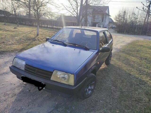 Синій ВАЗ 2108, об'ємом двигуна 1.3 л та пробігом 34 тис. км за 550 $, фото 1 на Automoto.ua