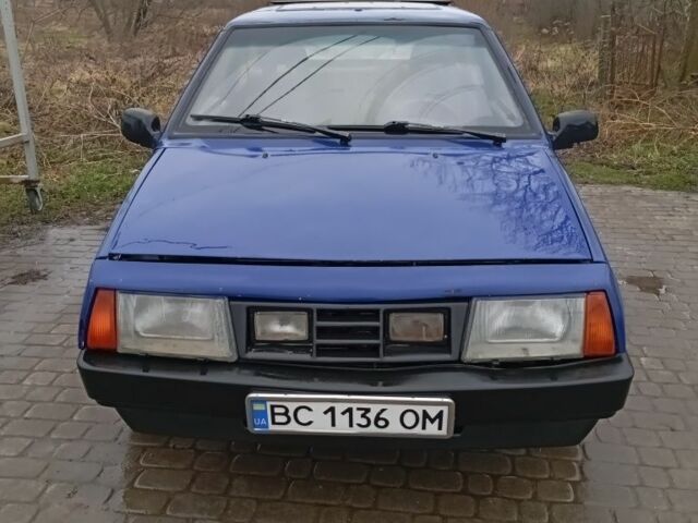 Синий ВАЗ 2108, объемом двигателя 1.3 л и пробегом 1 тыс. км за 600 $, фото 1 на Automoto.ua