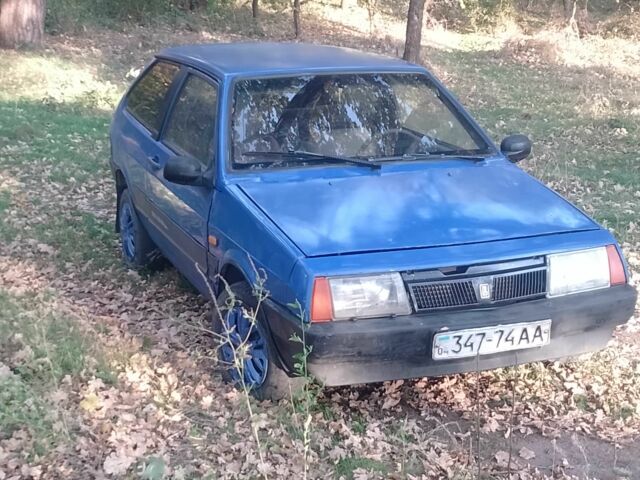 Синий ВАЗ 2108, объемом двигателя 0 л и пробегом 96 тыс. км за 502 $, фото 1 на Automoto.ua
