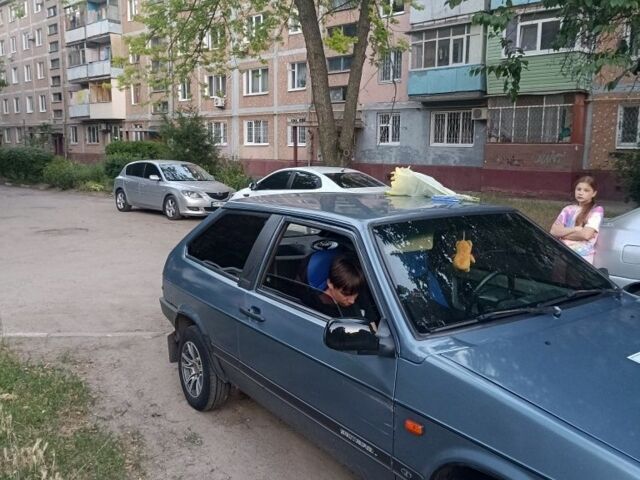 Синий ВАЗ 2108, объемом двигателя 1.3 л и пробегом 60 тыс. км за 448 $, фото 1 на Automoto.ua