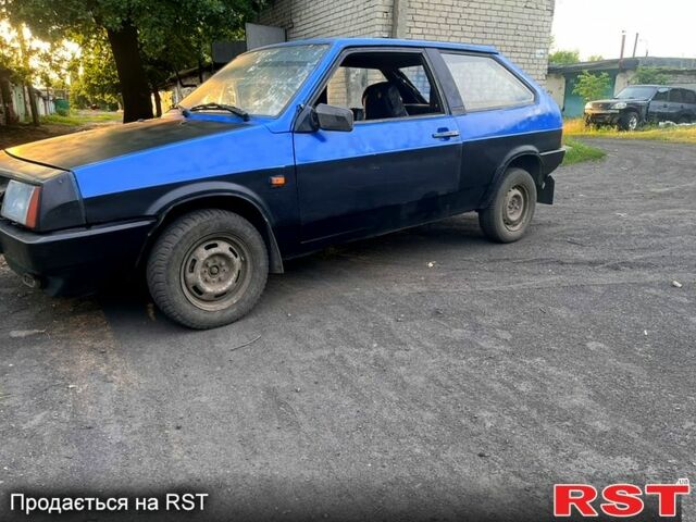 Синий ВАЗ 2108, объемом двигателя 1.5 л и пробегом 1 тыс. км за 330 $, фото 1 на Automoto.ua