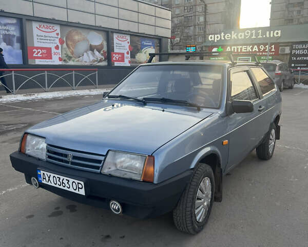 Синий ВАЗ 2108, объемом двигателя 1.29 л и пробегом 90 тыс. км за 1250 $, фото 1 на Automoto.ua