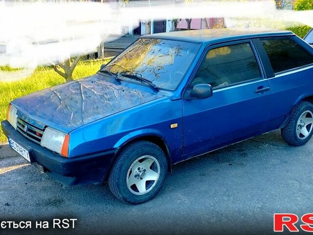 Синий ВАЗ 2108, объемом двигателя 1.3 л и пробегом 0 тыс. км за 1000 $, фото 1 на Automoto.ua