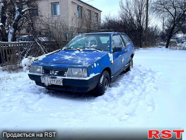 Синий ВАЗ 2108, объемом двигателя 1.5 л и пробегом 222 тыс. км за 700 $, фото 1 на Automoto.ua