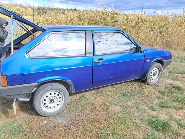 Синий ВАЗ 2108, объемом двигателя 1.5 л и пробегом 179 тыс. км за 650 $, фото 1 на Automoto.ua