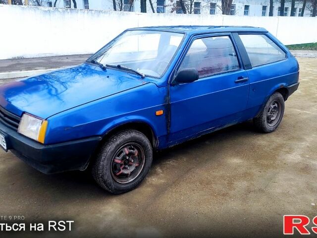 Синій ВАЗ 2108, об'ємом двигуна 1.3 л та пробігом 95 тис. км за 500 $, фото 1 на Automoto.ua
