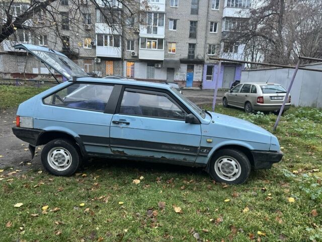 Синій ВАЗ 2108, об'ємом двигуна 1.2 л та пробігом 3 тис. км за 1000 $, фото 1 на Automoto.ua