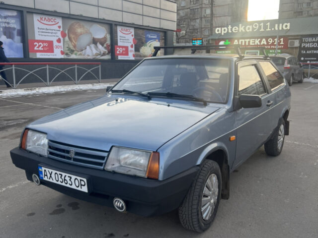 Синій ВАЗ 2108, об'ємом двигуна 1.29 л та пробігом 90 тис. км за 900 $, фото 1 на Automoto.ua
