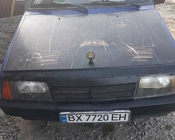 Синий ВАЗ 2108, объемом двигателя 1.5 л и пробегом 420 тыс. км за 1100 $, фото 1 на Automoto.ua