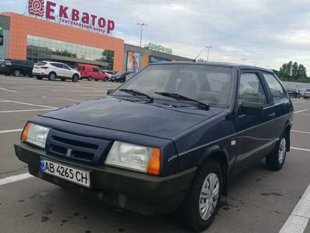 Синий ВАЗ 2108, объемом двигателя 1.3 л и пробегом 100 тыс. км за 800 $, фото 1 на Automoto.ua