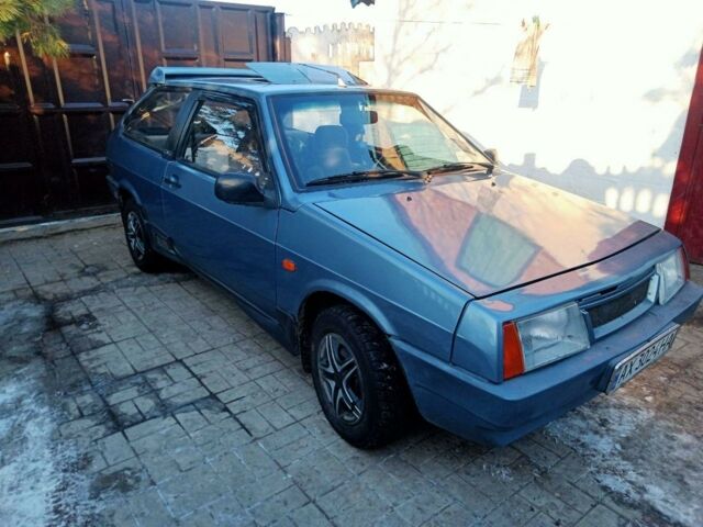 Синий ВАЗ 2108, объемом двигателя 1.1 л и пробегом 98 тыс. км за 1250 $, фото 1 на Automoto.ua