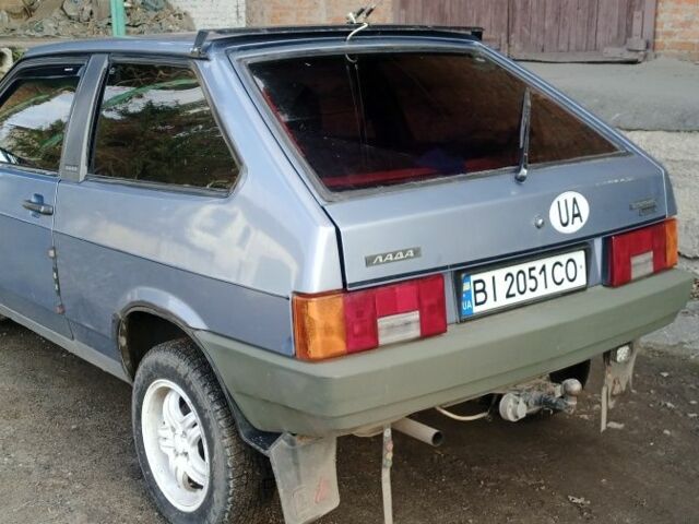 Синий ВАЗ 2108, объемом двигателя 1.3 л и пробегом 100 тыс. км за 1900 $, фото 1 на Automoto.ua