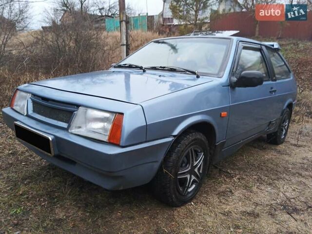 Синий ВАЗ 2108, объемом двигателя 1.1 л и пробегом 100 тыс. км за 1500 $, фото 1 на Automoto.ua