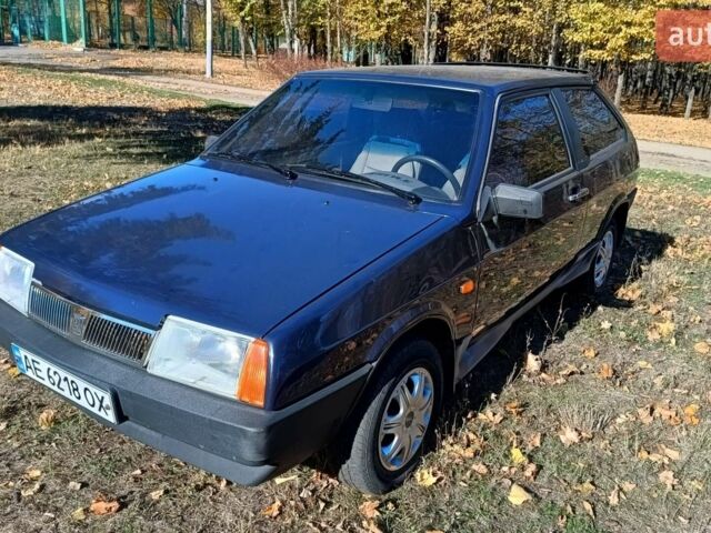 Синий ВАЗ 2108, объемом двигателя 1.1 л и пробегом 47 тыс. км за 2000 $, фото 1 на Automoto.ua