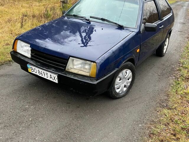 Синій ВАЗ 2108, об'ємом двигуна 1.3 л та пробігом 200 тис. км за 600 $, фото 1 на Automoto.ua