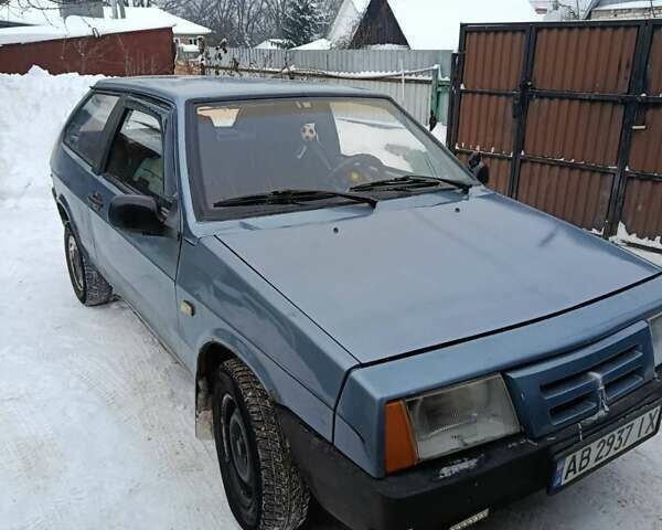Синий ВАЗ 2108, объемом двигателя 1.29 л и пробегом 100 тыс. км за 1000 $, фото 1 на Automoto.ua
