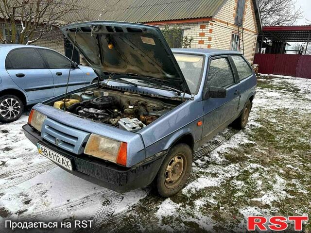 Синий ВАЗ 2108, объемом двигателя 1.1 л и пробегом 199 тыс. км за 650 $, фото 1 на Automoto.ua