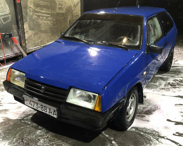 Синій ВАЗ 2108, об'ємом двигуна 1.5 л та пробігом 100 тис. км за 600 $, фото 1 на Automoto.ua