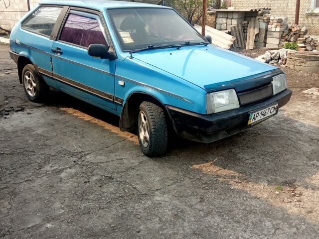 Синий ВАЗ 2108, объемом двигателя 1.5 л и пробегом 100 тыс. км за 1200 $, фото 1 на Automoto.ua