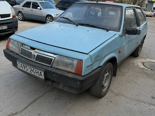 Синій ВАЗ 2108, об'ємом двигуна 1.3 л та пробігом 200 тис. км за 400 $, фото 1 на Automoto.ua